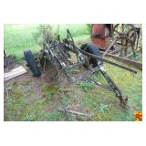Drawn Moldboard Plow with Rubber Tires