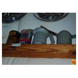 Assorted Automotive Fluids and Metal Oilers Lot