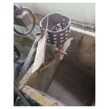 Wooden Corn Sheller with Cast Iron Mechanism