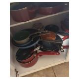 Pots & Pans In Cabinet