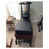 RollIng Luggage Carrier With Storage Boxes & Stools