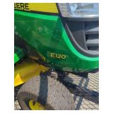 John Deere E120 Lawn Mower With Extra Tires