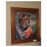 Framed Tiger Cub PrInt