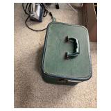 Vintage TraIn Case With Camera Accessories