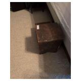 Wood 2-Step Bedside Stool