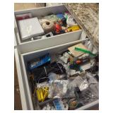 Contents Of Utility Drawers:  Household Hardware