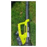 Ryobi ONE+ 18V Lithium Cordless Leaf Blower With 4Ah Battery