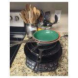 NuWave Titanium Induction Cooktop With Assorted Skillets