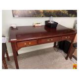 Wood 3-Drawer Writing Desk