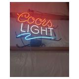 Coors Light Neon Sign