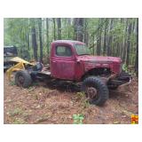 Dodge Wagon Truck With Winch
