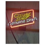 Miller Genuine Draft Neon Sign