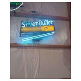 Coors Light Silver Bullet Neon Sign