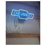 Chevrolet & Lowenbrau Neon Signs