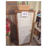 Wood Storage Cabinet