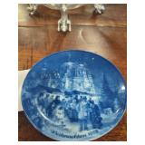 Christmas Market At The Dome of Berlin Collector Plate, 1978