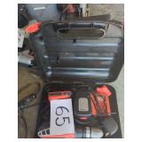 Black & Decker Firestorm 14.4V Cordless Drill With Case, Battery, and Charger