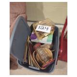Tote With Miscellaneous