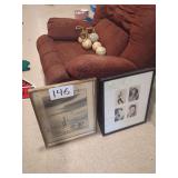 Framed Prints Of Elvis Presley & Floating Boat