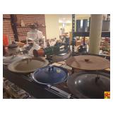 Assorted Household Goods and Kitchenware Shelf Lot