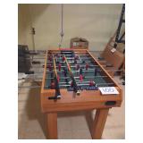 Foosball Table With Two Cue Sticks