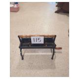 Vintage Cast Iron Paper Log Roller