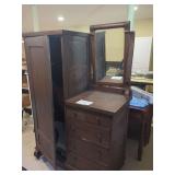 Combination Chifferobe & Side Wadrobe