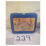 WWF Wrestling Plastic Lunchbox with Thermos Branding