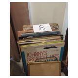 Classic Vinyl Albums Including Johnny Mathis and The Best of 69
