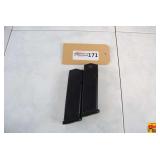 (2) Glock Pistol Magazines
