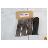 (4) 45 Auto Magazines - 2 are Falcon