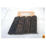 (4) Pistol Magazines