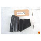 (2) Rifle Magazines:  (1) 223/556 & (1) Possible 308