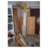 Assorted Plywood and Lumber Lot