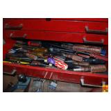 MAC Tools Red Tool Box with Assorted Hand Tools