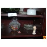 Assorted Glassware and Porcelain Collectibles Lot