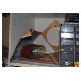 Hardware Organizer Cabinet with Assorted Screws, Bolts, and Fasteners