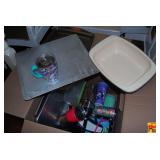 Box Lot of Assorted Kitchenware and Drinkware