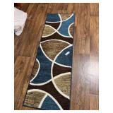 Living Colors Geometric Pattern Runner Rug
