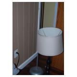 Lot of Two Lamps Including Floor Lamp and Table Lamp