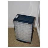 Large Multi-Drawer Plastic Storage Organizer Filled with Costume Jewelry and Watches