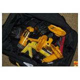 Dewalt Cordless Power Tools and Tool Bag Set