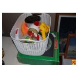House of Lloyd Story of Christmas Wreath and Miscellaneous Household Basket