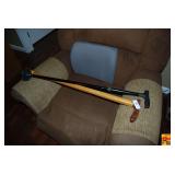 Lot of Two Walking Canes including Adjustable Metal and Wooden Shaft Models
