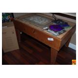 Wooden Coffee Table with Light Wood Top