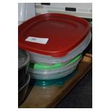 Kitchen Lot Including Familie Slo-Cooker and Plastic Food Storage Containers