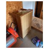 Wooden Counter Support Bracket with Butcher Block Style Panel