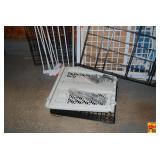 Assorted Pet Crates and Safety Gates Lot