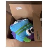 Assorted Box Lot with Plush Toys and Drink Tumblers