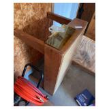 Wooden Counter Support Bracket with Butcher Block Style Panel